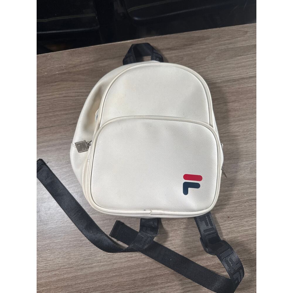 Fila White Mini Backpack
